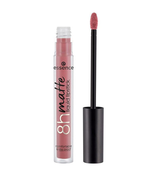essence 8h matte liquid lipstick 12 GOLDON  ROSE