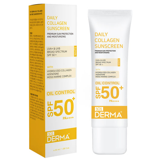 101 Derma Daily Collagen Oil Free Sunscreen - White - 50ml