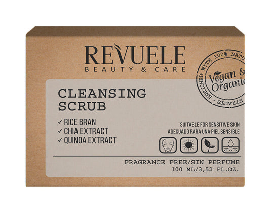 Revuele Vegan & Org Cleansing Scrub 100Ml