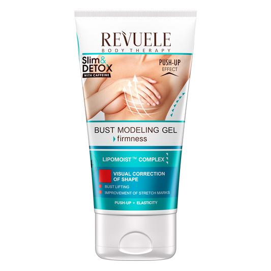 REVUELE SLIM & DETOX WITH CAFFEINE Bust Modeling Gel 200ML Shaima Beauty Revuele.