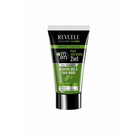Revuele Shaving & Face Wash Gel 180Ml Shaima Beauty Revuele.