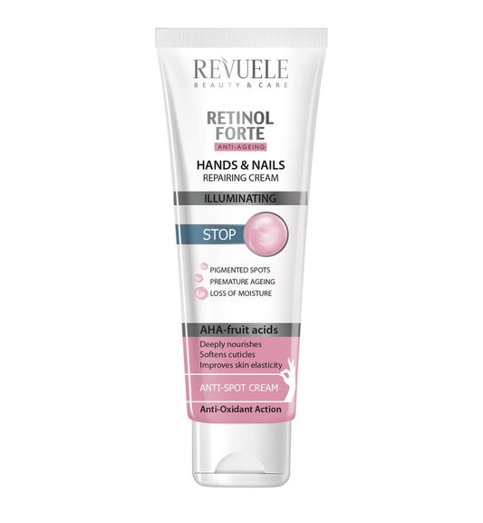 Revuele Rentinol Hand & Nail Cream 100Ml Shaima Beauty Revuele.