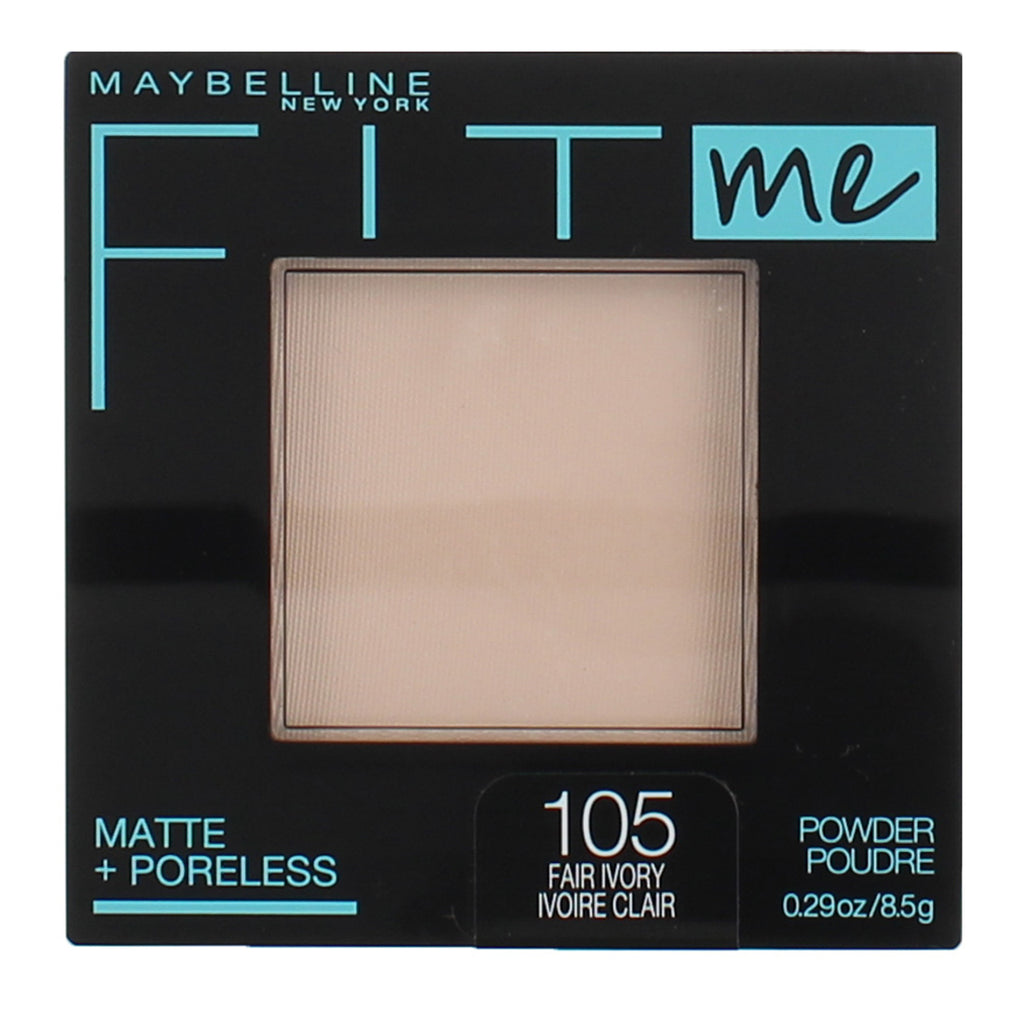 Maybelline Fit Me Matte + Poreless Pressed Powder - 110 Porcelain ...