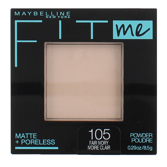 Maybelline Fit Me Matte + Poreless Pressed Powder, Fair Ivory 105