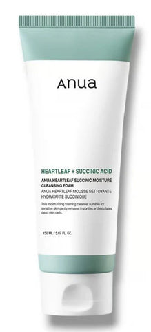 ANUA SUCCINIC MOISTURE CLEANSING FOAM 150ML