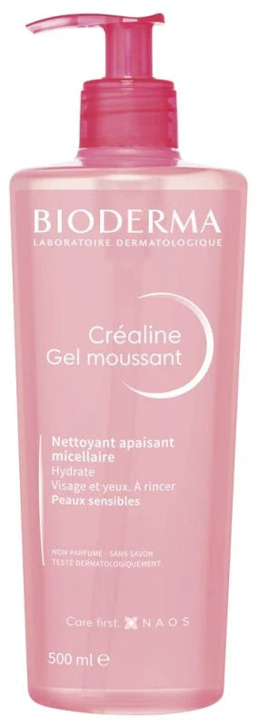 BI CREALINE GEL MOUSSANT (PINK) 500ML