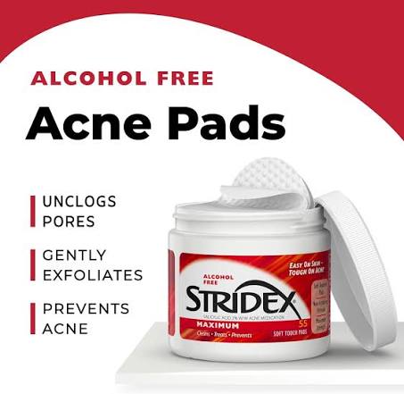 STIDEX SALICYLIC ACID 2% W/W ACNE MEDICATION 55 ACNE PADS