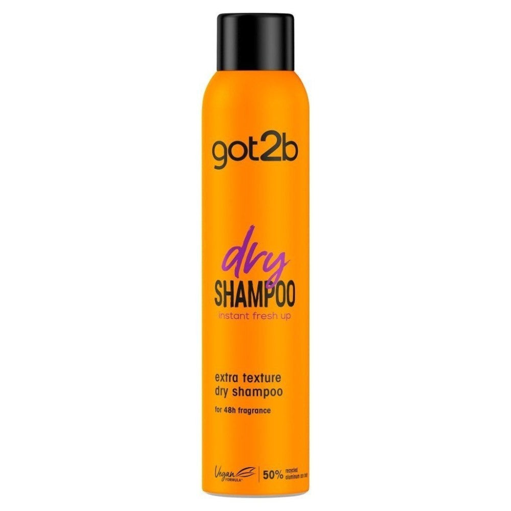 GOT2B DRY SHAMPOO EXTRA TEXTURE 200ML ORANGE