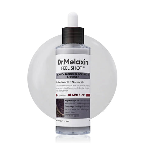 DR.MELAXIN EXFOLIATING BLACK RICE AMP 80ML