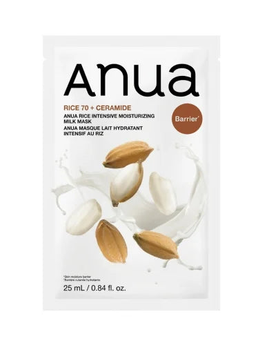 ANUA RICE INTENSIVE MOISTURIZING MILK MASK 25ML