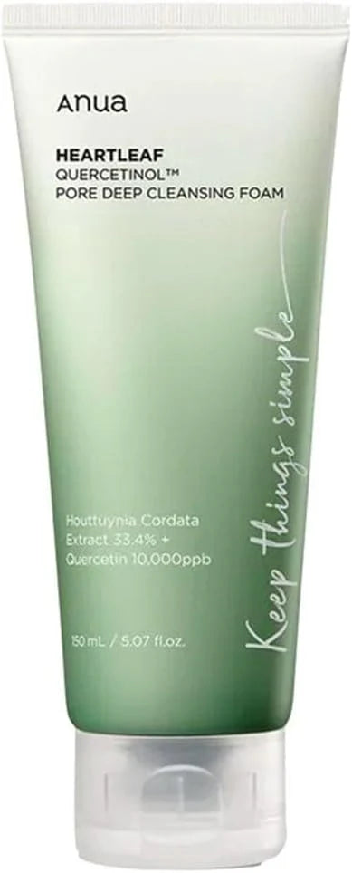 ANUA QUERCETINOL PORE DEEP CLEANSING FOAM 150ML