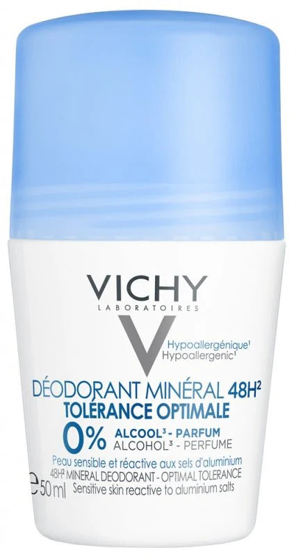 VICHY DEODORANT MINERAL 48H (50ML) L BLUE