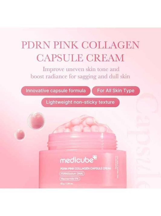 MEDICUBE PDRN Pink Collagen Capsule Cream 55g