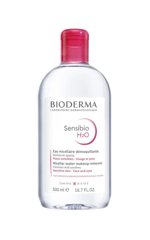 Bioderma sensibio h20 micellar water makeup remover-500 ml