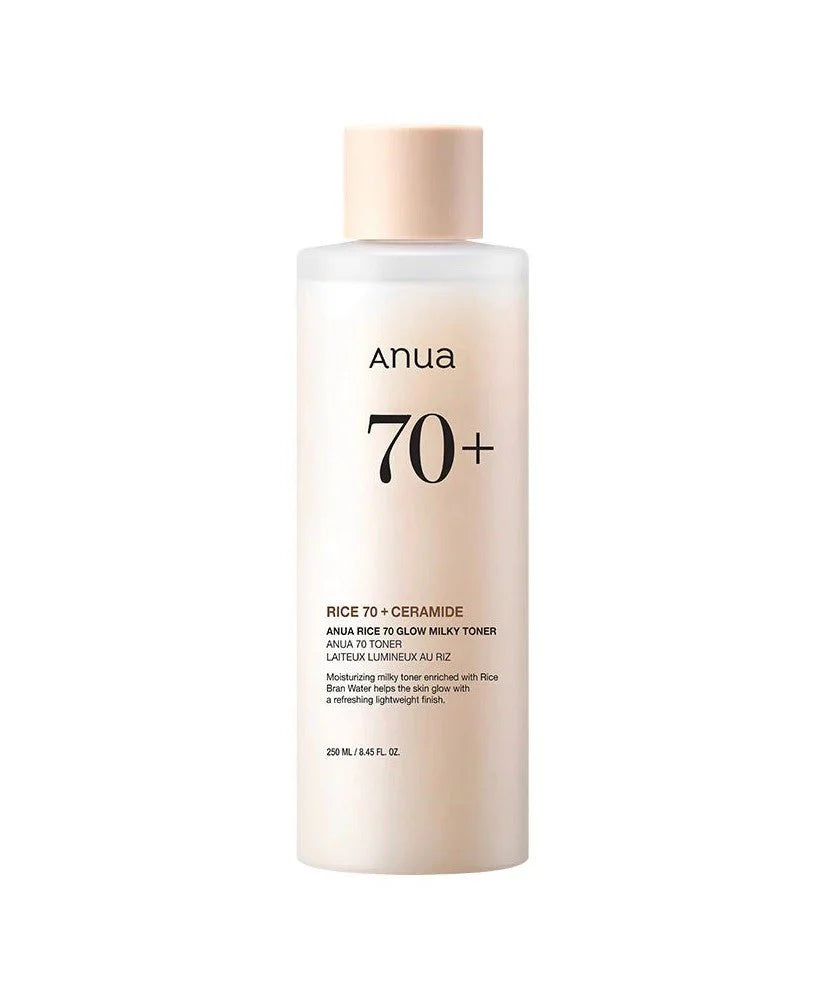 ANUA RICE GLOW MILKY TONER 70+ (250ML)