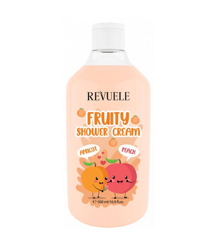 REV FRUITY SHOWER CREAM (APRICOT & PEACH) 500ML