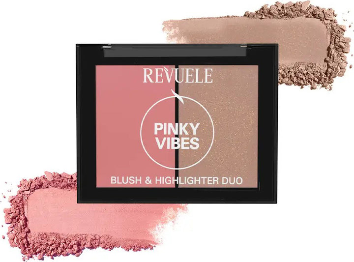 Revuele Blush & Highligter Pinky Vibes 8G