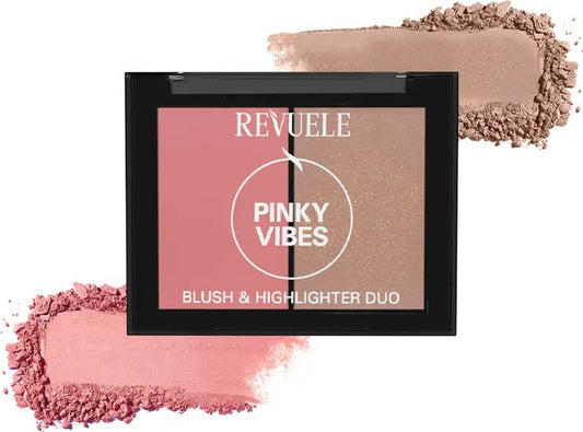 Revuele Blush & Highligter Pinky Vibes 8G