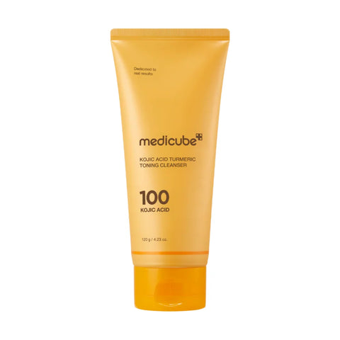 MEDICUBE KOJIC ACID TURMERIC TONING CLEANSER 120G