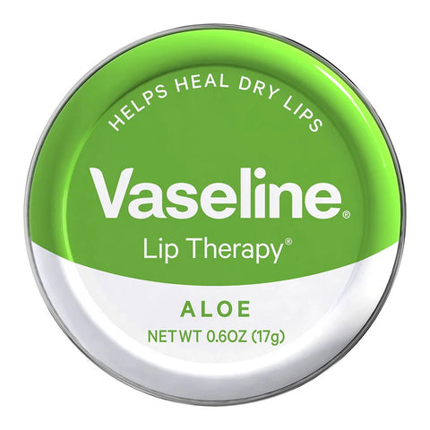 VASELINE LIP (ALOE) ROUND -GREEN 20G