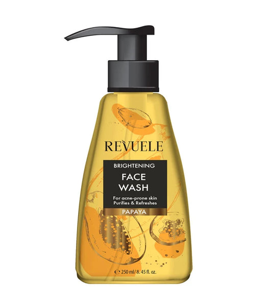 REV PAPAYA FACE WASH GEL PUMP 250ML