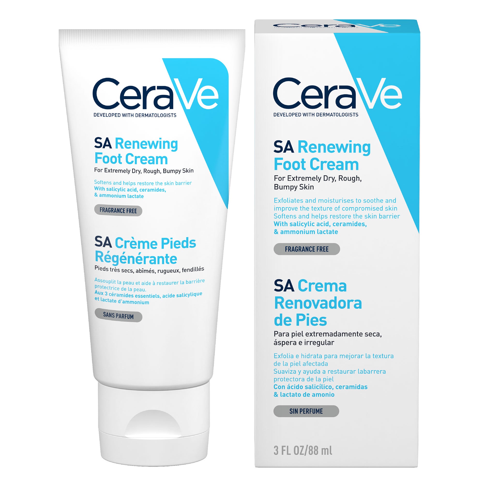 CERAVE SA RENEWING FOOT CREAM(88ML)