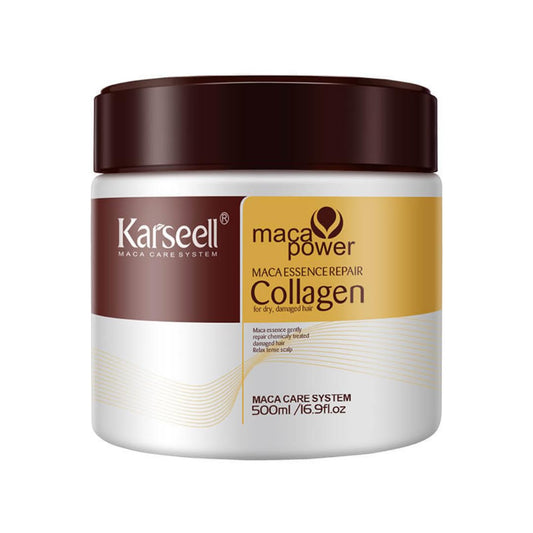 Karseell Maca Essence Repair Collagen Hair Mask For Dry and Damaged Hair, 500ml