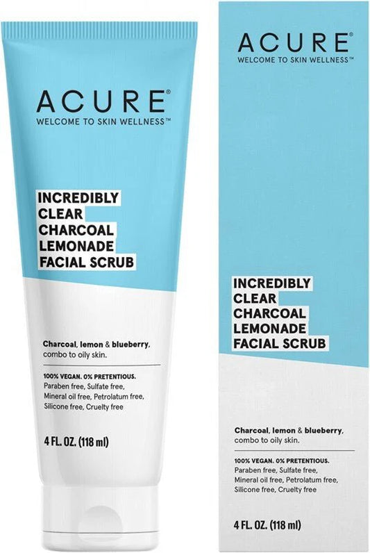 ACURE CHARCOAL LEMONADE FACIAL SCRUB 118ML