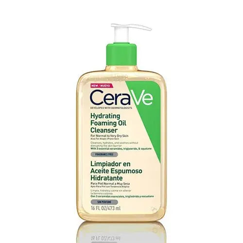 CERAVE HYDRATING FOAMING OIL CLEANSER(PUMP) 473ml