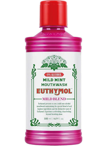 EUTHYMOL MILD MINT MOUTHWASH PINK 500ML
