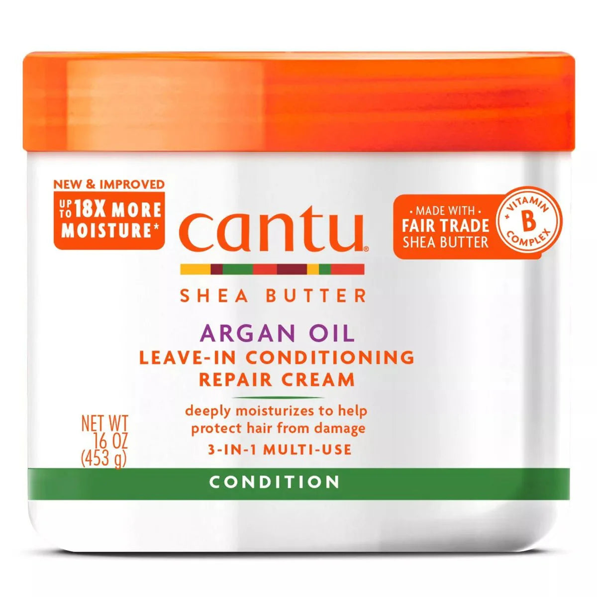 CANTU LEAVE-IN CONDITIONER ARGAN OIL 453G