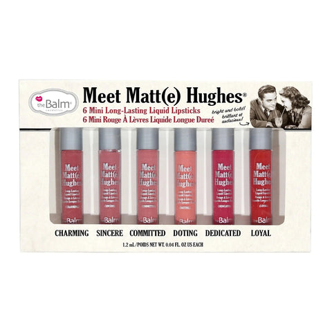 THE BALM LIQUID LIPSTICK VOL.1 (6PCS/1BOX) 7.2ML
