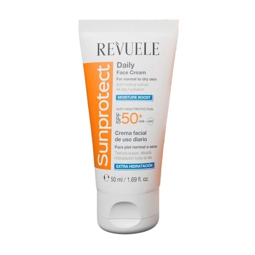 Revuele Sunprotect Daily Face Cream Spf 50+ Moisture Boost - 50ml