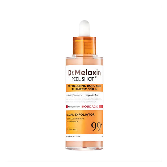 DR.MELAXIN PEEL SHOT EXFOLIATING KOJIC ACID TURMERIC SERUM 80 ML