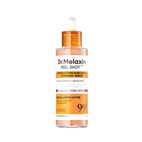 DR.MELAXIN PEEL SHOT EXFOLIATING KOJIC ACID TURMERIC SERUM 80 ML