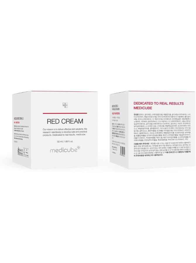 Medicube Red Cream Soothing, soothing, and irritation-reducing formula for acne-prone skin 50 ml