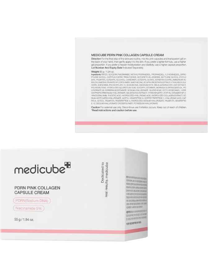 MEDICUBE PDRN Pink Collagen Capsule Cream 55g