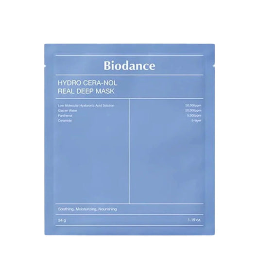 BIODANCE HYDRO CERA-NOL REAL DEEP MASK (4SHEETS)34G
