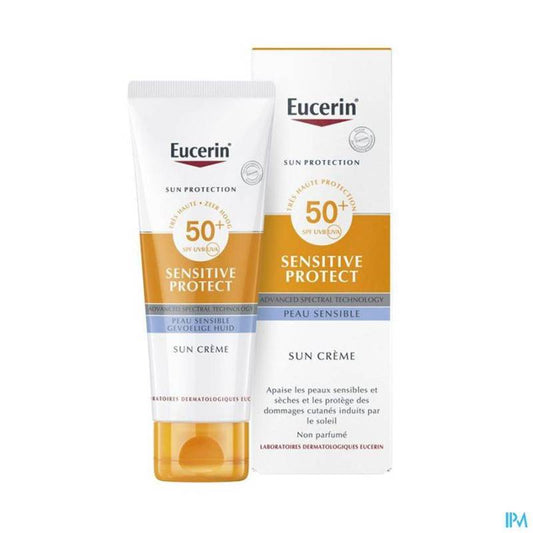 EUCERIN SENSITIVE PROTECT SUN CREAM SPD50+ 50ML