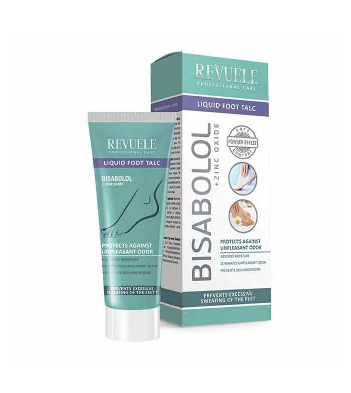 REV BISABOLOL LIQUID FOOT TALC 80ML