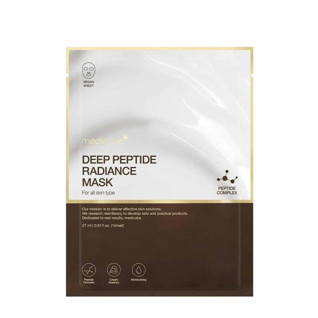 Deep Peptide Radiance Mask - 1 Sheet Mask - Skin Glow