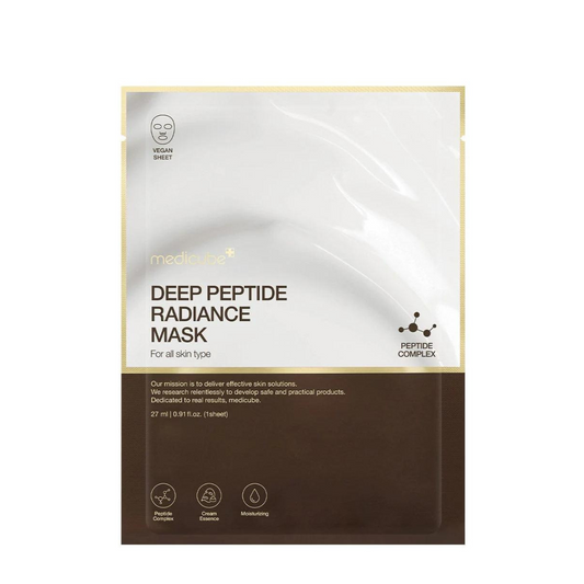 Deep Peptide Radiance Mask - 1 Sheet Mask - Skin Glow