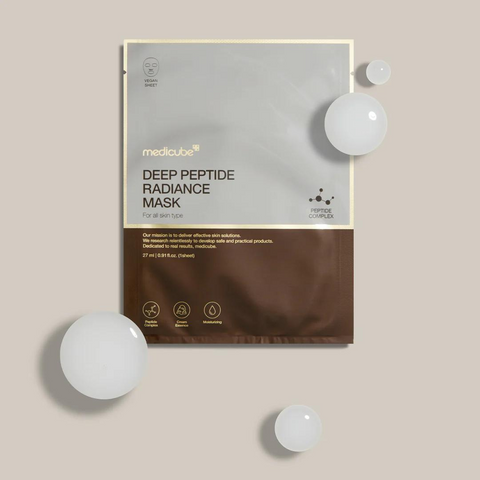 Deep Peptide Radiance Mask - 1 Sheet Mask - Skin Glow