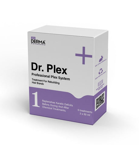 101 Derma Dr. Plex System Plex Hair Rebuilding Treatment 3x50ml