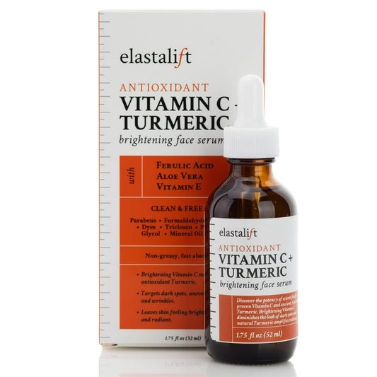 Elastalift Antioxidant Vitamin C + Turmeric Oil Brightening Face Serum 52ML