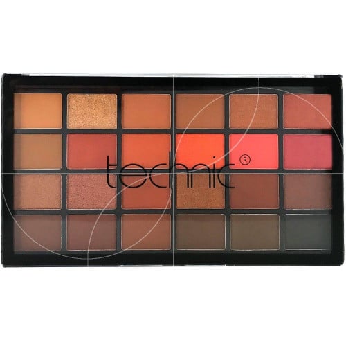 Technic Pressed Pigment Palette- The Heat Is On 24 COLOR