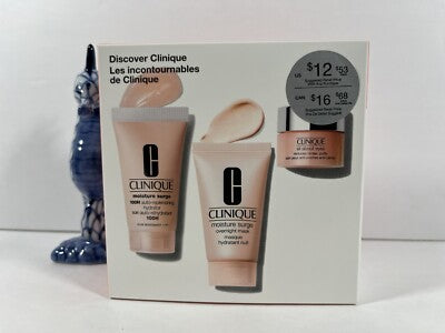 CLINIQUE MOISTURE100H 30ML+MASK 30ML+ EYES 5ML