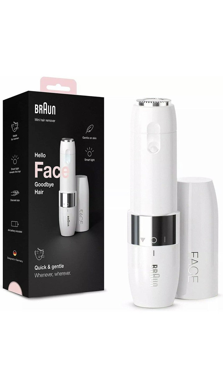 BRAUN HELLO FACE GOODBYE HAIR