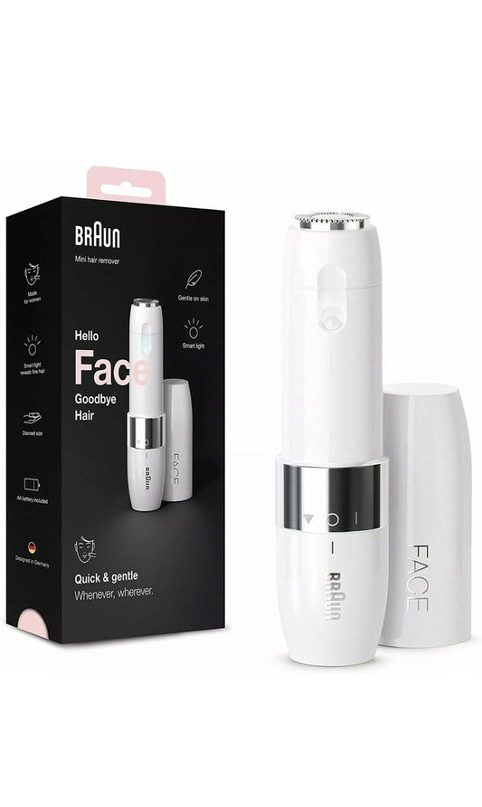 BRAUN HELLO FACE GOODBYE HAIR