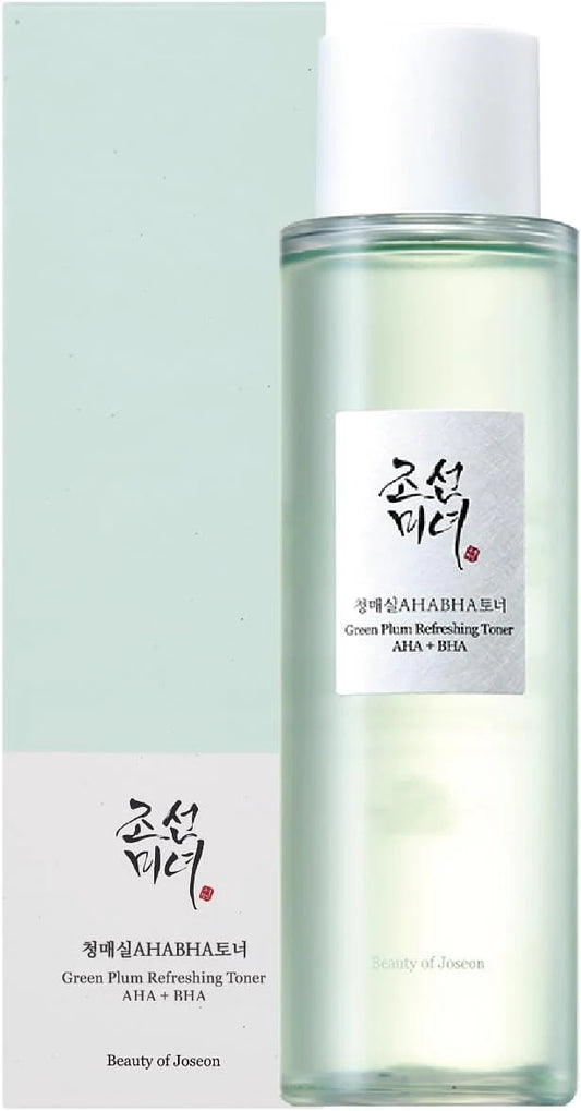 BEAUTY OF JOSEON GREEN PLUM REF TONER AHA+BHA 150ML